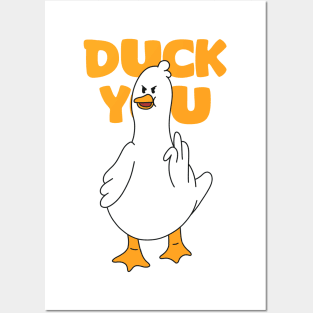 Duck you Posters and Art